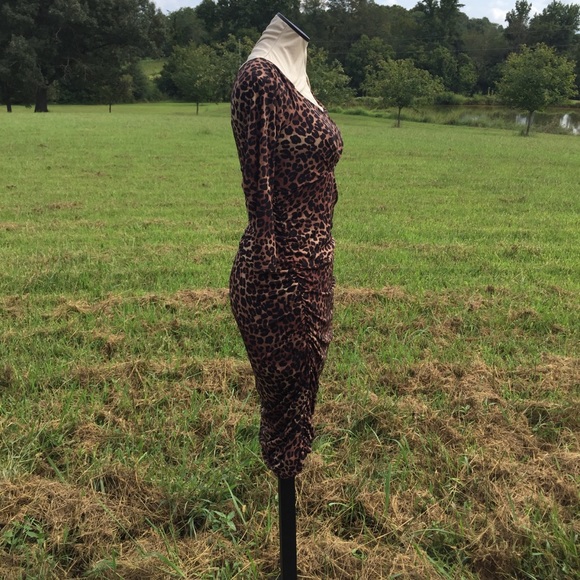 NWT Torrid Leopard Bodycon Dress+NWT Torrid Cap - Picture 5 of 15